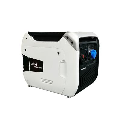 China 7kw 7kva Spare Part Boosting Home Backup Digital Inverter Generator Ultra Silent Gasoline R8000iE for sale