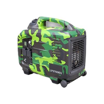 China Small Generator Outdoor Supply Electric Power + Starts 3.5kw Gasoline Electric Silent Inverter Generator With Cheap Price for sale