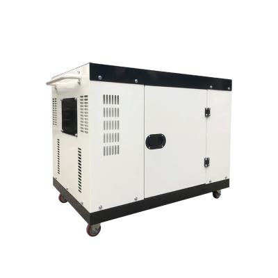 China 3phase 10kw Power Mobile Diesel Generator Portable Diesel Generator Silent Type for sale