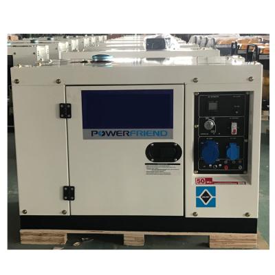 China China Mobile Popular 6500w Silent Diesel Generator Power Generator Digital Generator Set With Recoil+Electric Start for sale