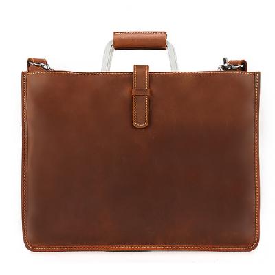 China Factory Waterproof Men Briefcase Handbag Style Leather Computer Bag Slim Business Men Bags for sale