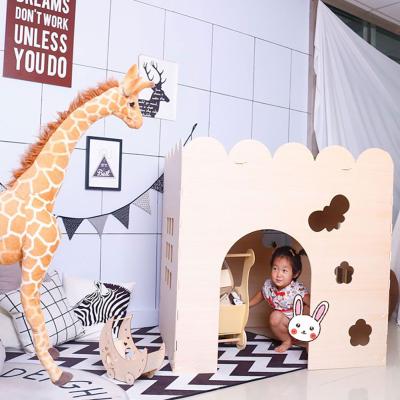 China Europe Most Popular Fun House For Inspiring Children's Curiosity, Safe Wooden Material, Outdoor Playhouse for sale