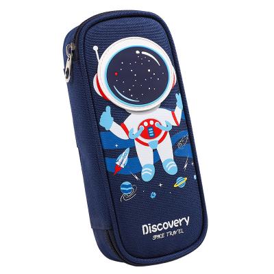 China Cartoon Waterproof Creativity For Primary College Students Pencil Bag And The Central Institute Of Statistics Korean Cute Multifunctional Large Canvas Bag for sale