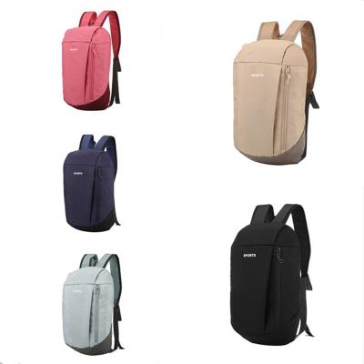 China Customized Logo Waterproof Outdoor Sports Backpack Leisure Men And Women Travel Small Backpack for sale