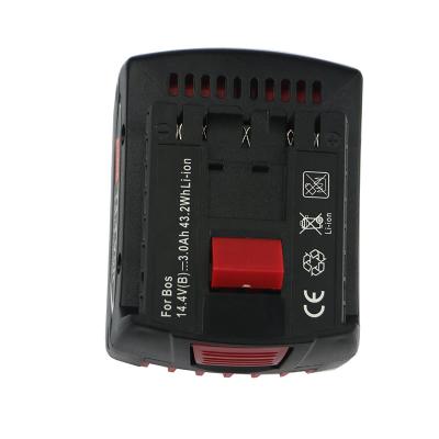 China Power Tools 14.4V BAT607 Li-ion Power Tool Battery Replacement for Boschs GSR Drills 14.4V-LI BAT607 BAT614 BAT618 for sale