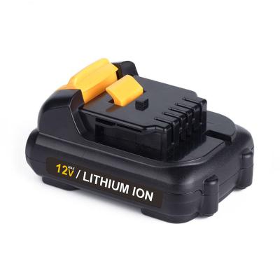 China Power Tools 10.8V 2.0AH DCB120 Li-ion 12V Cordless Drill Battery 1.5Ah For Dew DCB123 DCB125 Power Tools for sale