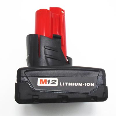 China SIRYAKKU M12 power tool 12V 4000mAh Li-ion battery for mil M12 48-11-2440 12V 4Ah electric drill lithium ion battery for sale