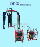 China TSP-20 Man Portable Drilling Rig (FLUSH drilling rig) for sale