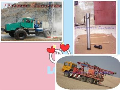 China Truck mounted drilling rig in desert oil prospecting for sale