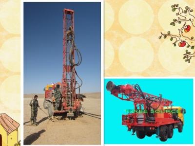 China Truck mounted drilling rig in desert TST-150 for sale