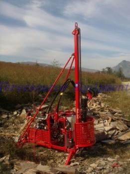 China Blasthole drilling rig for sale