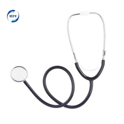 China Convenient Single Head Stethoscope Professional Acoustic Heart-Lung Cardiology Blood Pressure Medical Estetoscopio for Doctors Nurses Use for sale