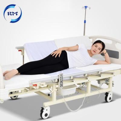 China Wholesale Waterproof Healthcare Foam Bed Cheap Folding Mattress With Lift Up Leg Nursing Home Beds for sale