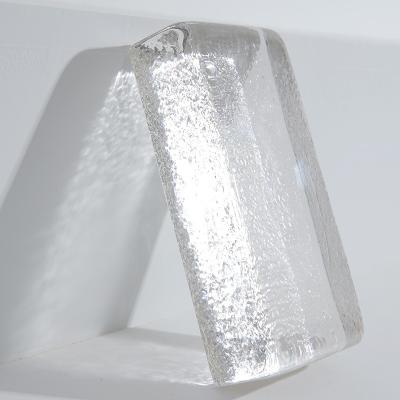 China Fire Rated Soundproof Solid Hot Melt Wholesale Building Glass Brick Wall Decor Glass Block Brick From Europe Glass Blocks Suppliers for sale