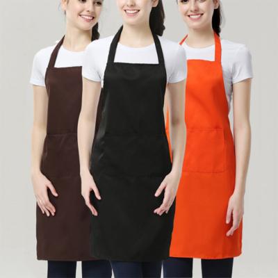 China Sale AZO Polyester High Quality Factory Price Kitchen Household Apron Cooking Apron for sale