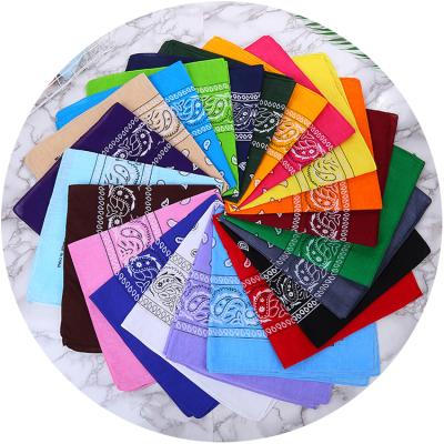 China Wholesale Custom Made Seamless Hot Selling Square TubeBandana Square Silk Scarf Amazon Fashion Square Head Wrap for sale