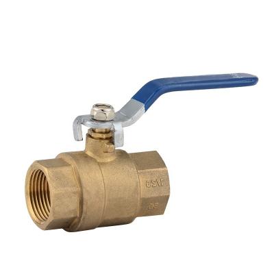 China General High Quality 1/2inch To 4 Inch Iron Handle Brass Ball Valve High Pressure for sale