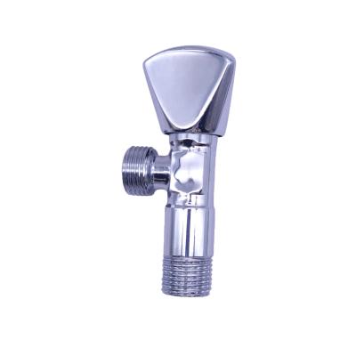 China OEM General Zinc Handle Brass Catridges Chrome Plated Brass Angle Valve Quickly Open Slowly for sale