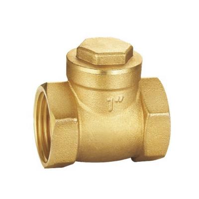 China Wholesaler General Price High Quality Non Return Water Valve Forged Brass Check Valve Accept OEM for sale