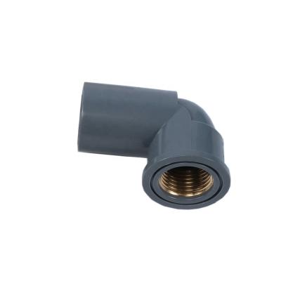 China Wholesale PVC Plastic Pipe Fittings Plumbing High Pressure PVC Materials Sch 80 Round 45 Degree Elbow Connector for sale