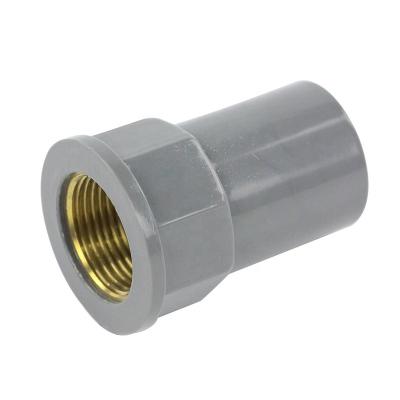 China PVC Internal Fitting PP Plastic Compression Pipe Fitting Wire Connectors Round for sale