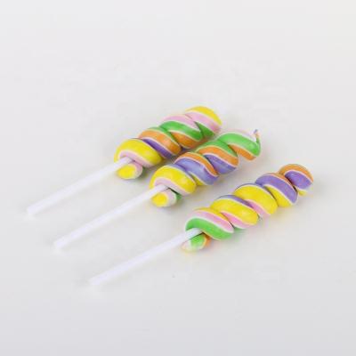 China Normal Individually Wrapped OEM 12g Custom High Quality Christmas Candy Pop Stick Shape Lollipop Candy for sale