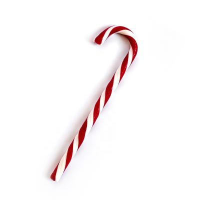 China Peppermint Candy Cane 12g Natural Individual Pack Handmade Hard Candy for sale