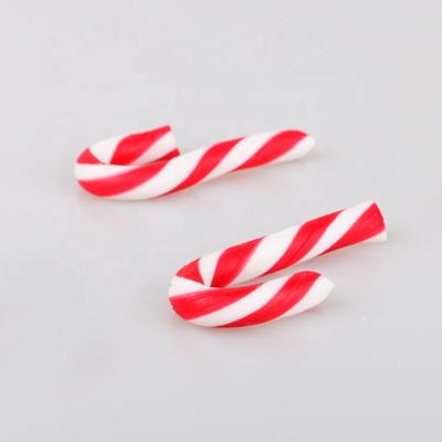 China Wholesale Normal Custom Design Colorful Christmas Gift Box Packed Mini Mint Hard Candy Canes Candy for sale