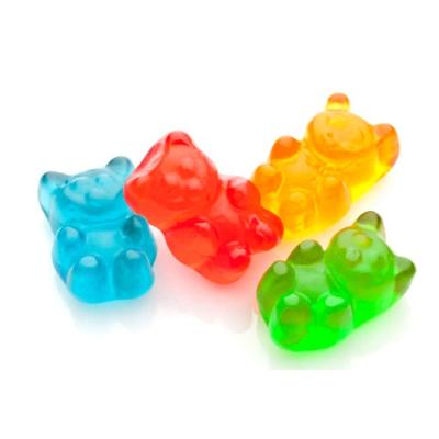 China Muti-fruit Natural Soft Sweet Flavor Bear Shape Gummy Candy In Bag Package for sale