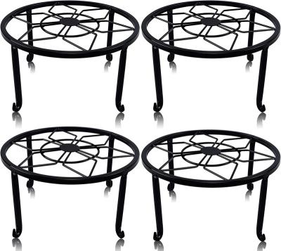 China Iron 4 Pack Metal Plant Stands For Flower Pot for sale