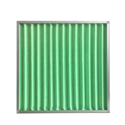 China Home Use G4 Plate Type Synthetic Fiber Board Aluminum Frame Primary Air Filter for sale