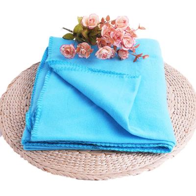 China Wholesale Customized Color Anti-Pull Fleece Triangular Process Needle Locked Single Double Sided Plush Other Blankets for sale