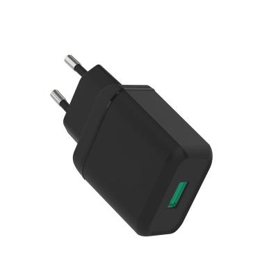 China Mobile Phone CE Rosh Certified USB Quick Charger 18W QC3.0 Travel Wall Charger for iphone 13 for sale