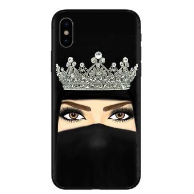 China Anti-knock Hot Sale Designers Matte Tpu Magic Black Girl Soft Phone Case For iPhone 11 X Xs for sale