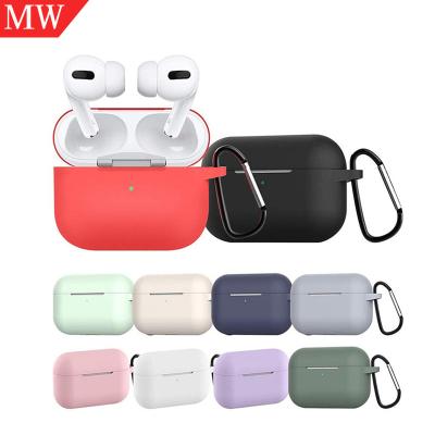 China Original Good Protective Shockproof Earphone Wireless Charging Silicone Soft Box For Airpods pro for sale