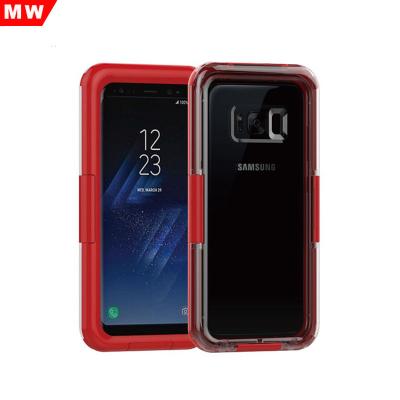 China Waterproof PC+silicone wholesale IP68 phone case for samsung galaxy s8 for sale