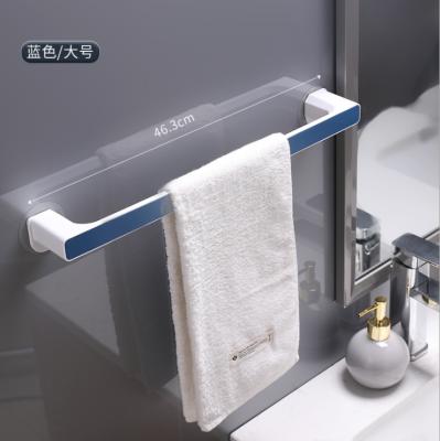 China Modern No Trace Paste Towel Rack, No Drill Towel Rack, Industrial Cast Iron Pipe Plus Plastic Towel Rack for sale