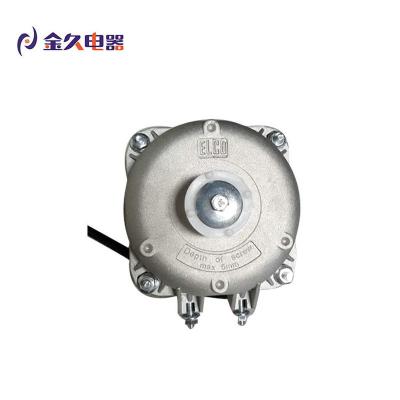 China 10w 220v 240v Chinese Shaded Commodities Single Phase AC Freezer Fan Motor Pole Drip Proof Motor for sale