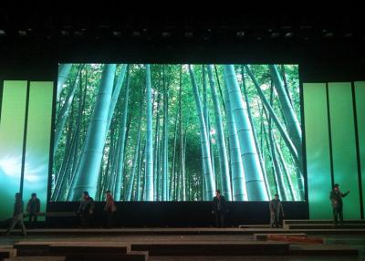 China Pantalla LED llevada a todo color interior delgada de la definición de la echada del pixel de la pantalla 4.8m m alta en venta