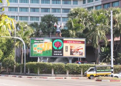 China Commercial Advertising LED Display Full Color Outdoor Big Screen P10 P16 P20 P25 for sale