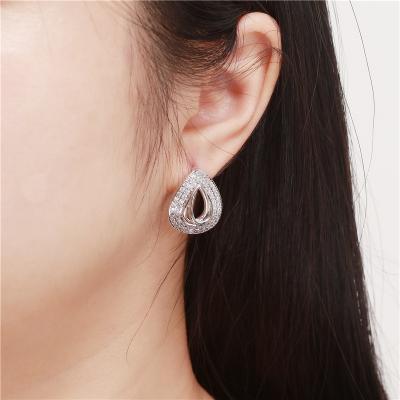 China Factory Direct Sales Durable Fashion Design Waterdrop Vintage Earing Sets Women Earings With Zircon for sale