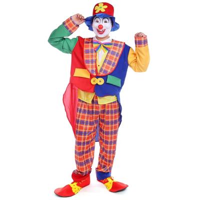 China Cosplay Cartoon Costume Drop Shipping Halloween Carnival Party Clown Costume Christmas Jumpsuit Adult Dress Up Dress Fun Costume for sale