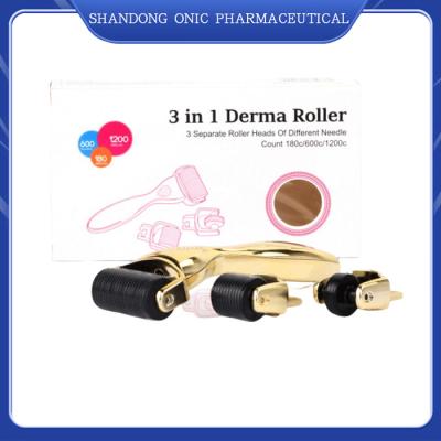 China Hoge duurzaamheid Derma Roller 1mm 1.5mm 3.0mm 2.0mm 0.75mm 0.25mm 0.5mm 0.2mm 0.3mm 2.5mm Te koop