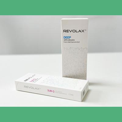 China Revolax Fill wrinkle hyaluronic acid face Shape nose chin temple for sale