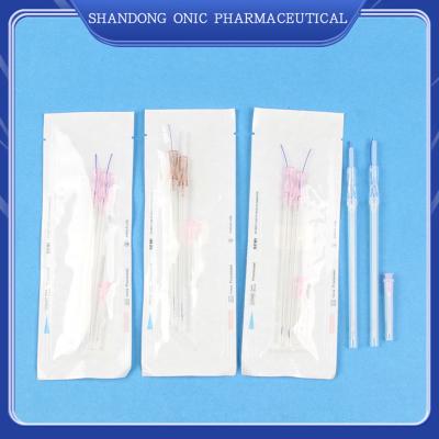 China Absorbable PDO Thread Lift 30G 29G 27G 25G 30mm 60mm 90mm OEM/ODM customizable brands for sale