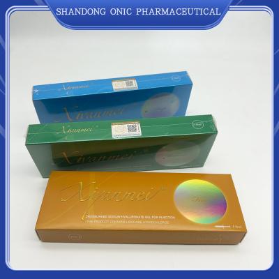 China Xiyanmei Hyaluronic Acid Dermal Filler Temple Filling Pad High Nose Apple Muscle Chin for sale