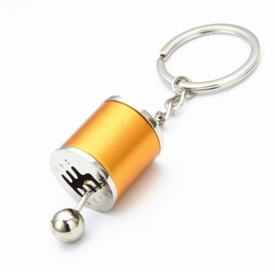 China Wholesale Gear Shift Gearbox Car Metal Key Chain Six Key Chains Car Metal Key Chains for sale