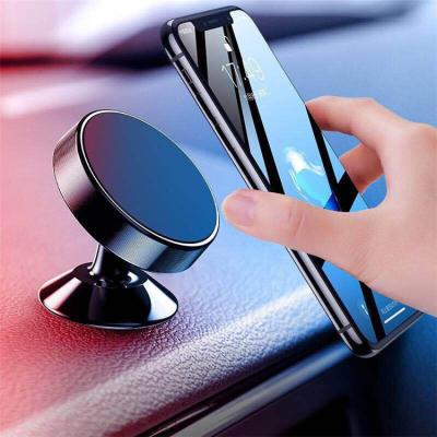 China Universal Adjustable Magnetic Car Mount Phone Mobile Phone Holder 360 Magnet Phone Holder New Magnetic Holder Design For Car for sale