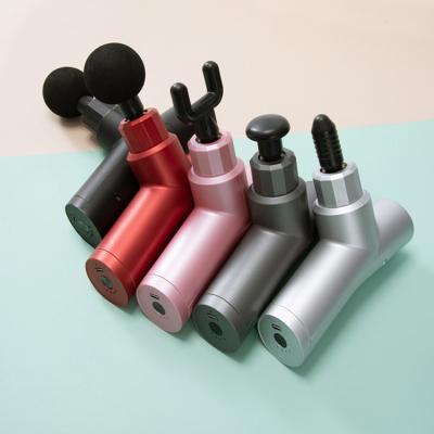 China Mini Massager Gun Pocket Fascia Muscle Relief Percussion Body Massager Rechargeable Hot Selling Painless Gun for sale