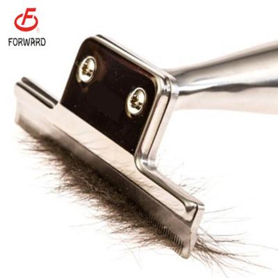 China High Quality Viable Dog Cat Deshedding Brush For Wholesale Stainless Steel for sale